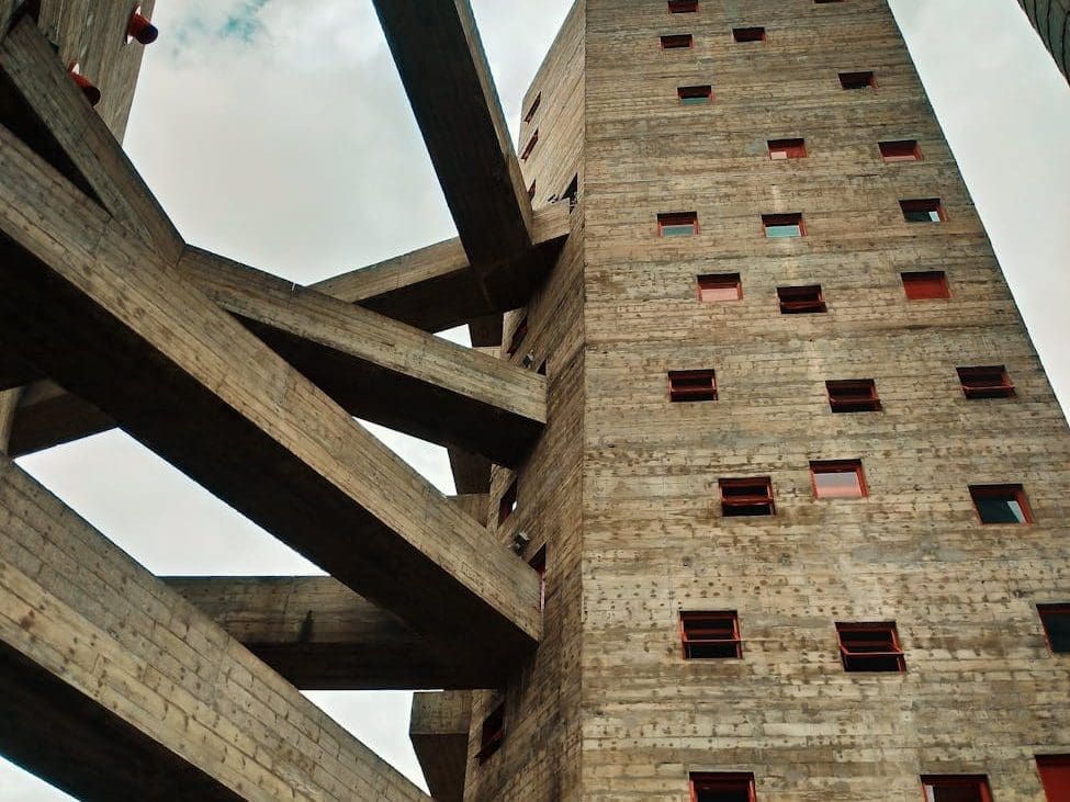 brown concrete building