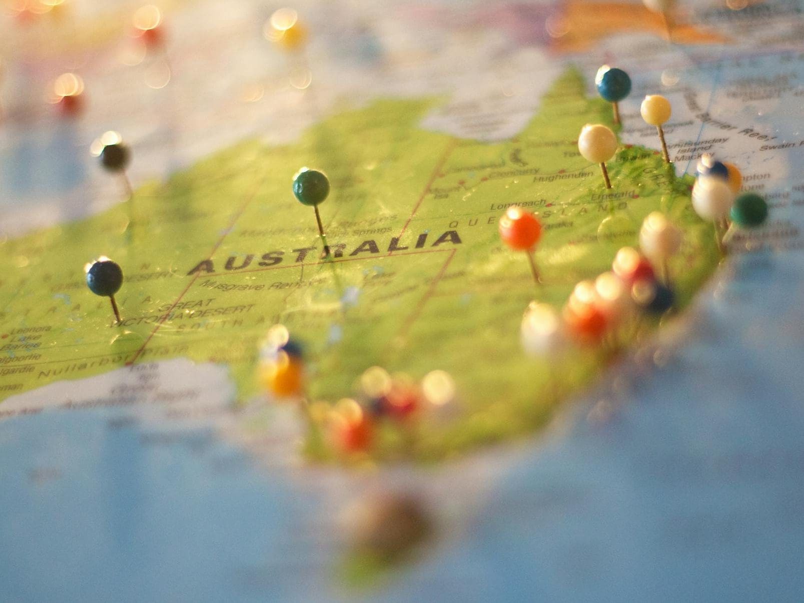australia map