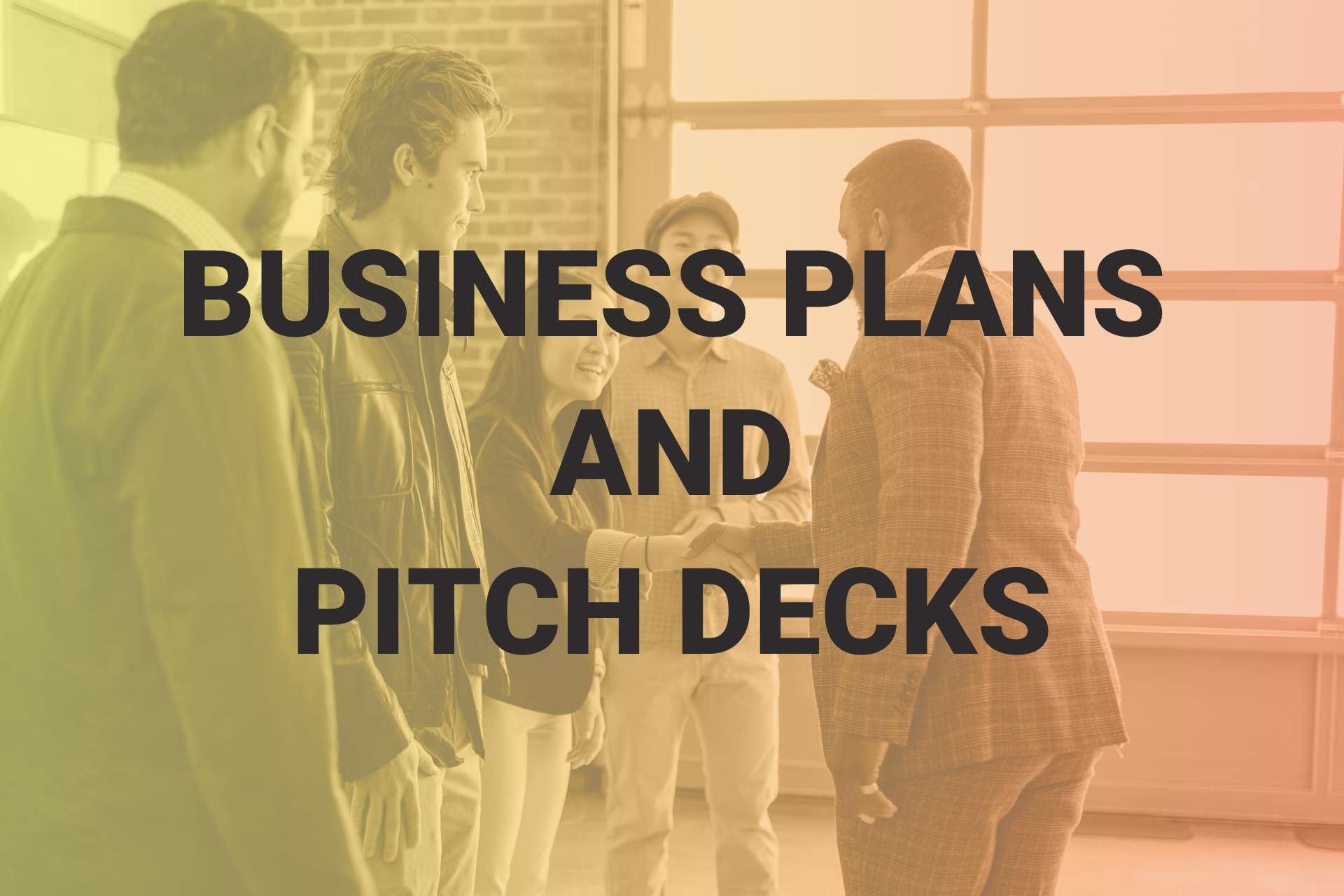 Film business plans and pitch decks