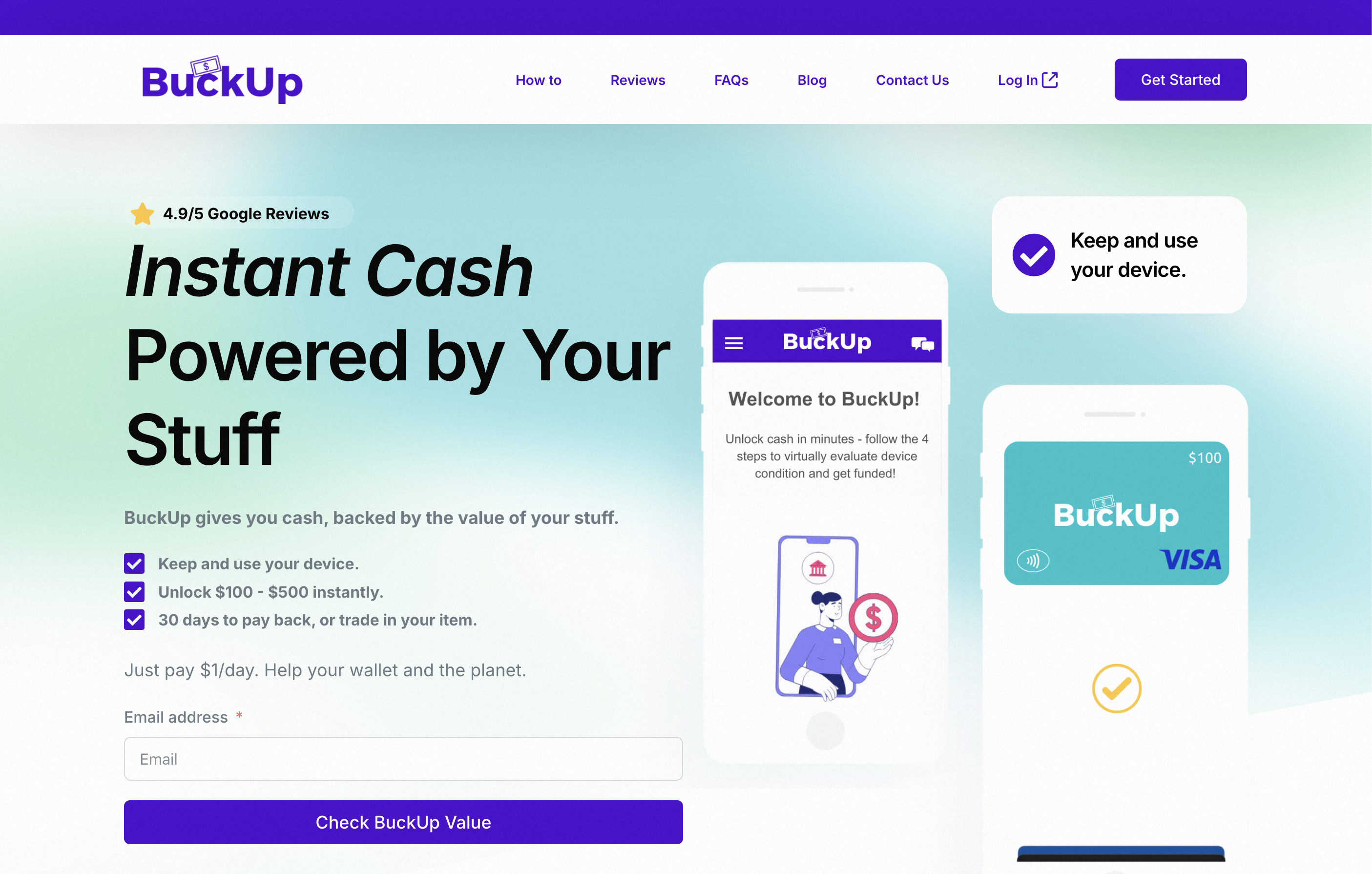 Garvescope's digital growth and strategy work for BuckUp